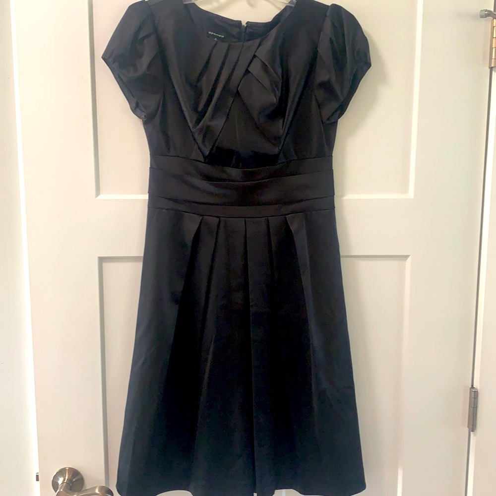 Black Pleated Dress - Worn Once!